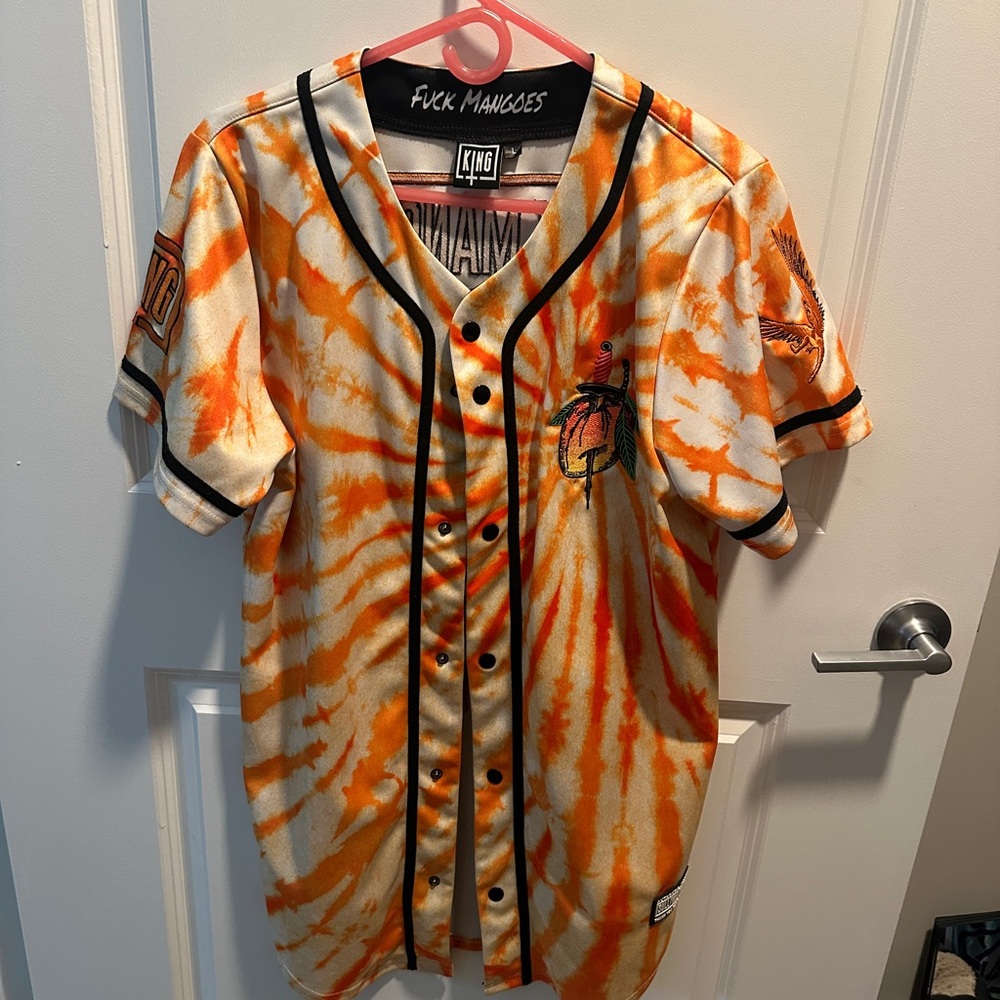 King Orange Tie-Dye Jersey